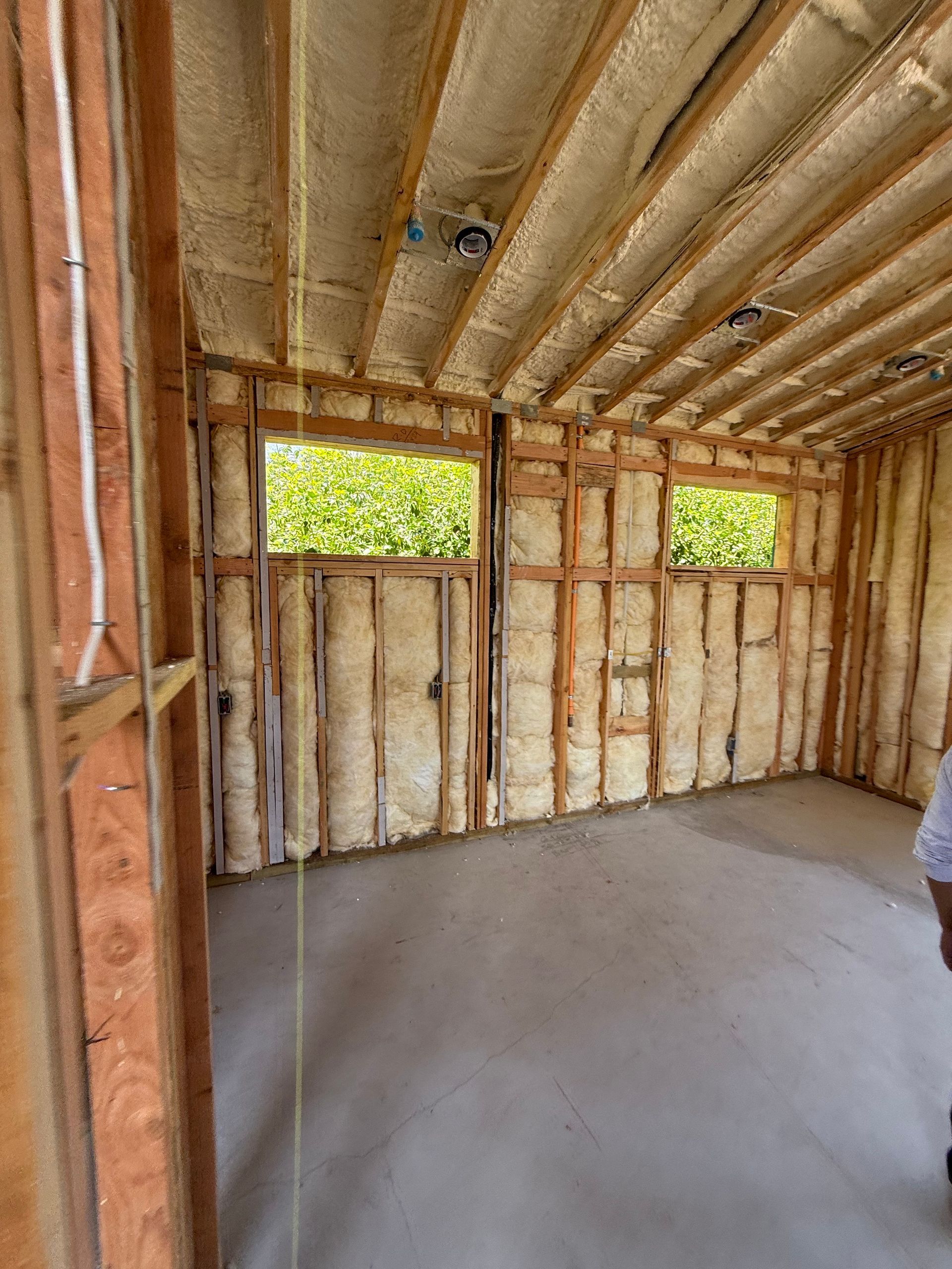 Completed Tarzana insulation project