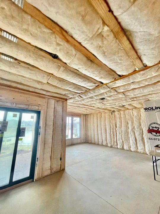 Insulation installation for a Tarzana property